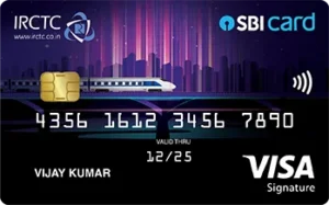 IRCTC SBI Card Premier