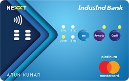 IndusInd Nexxt Credit Card