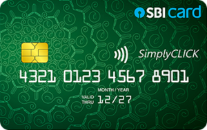 SBI SimplyCLICK Credit Card